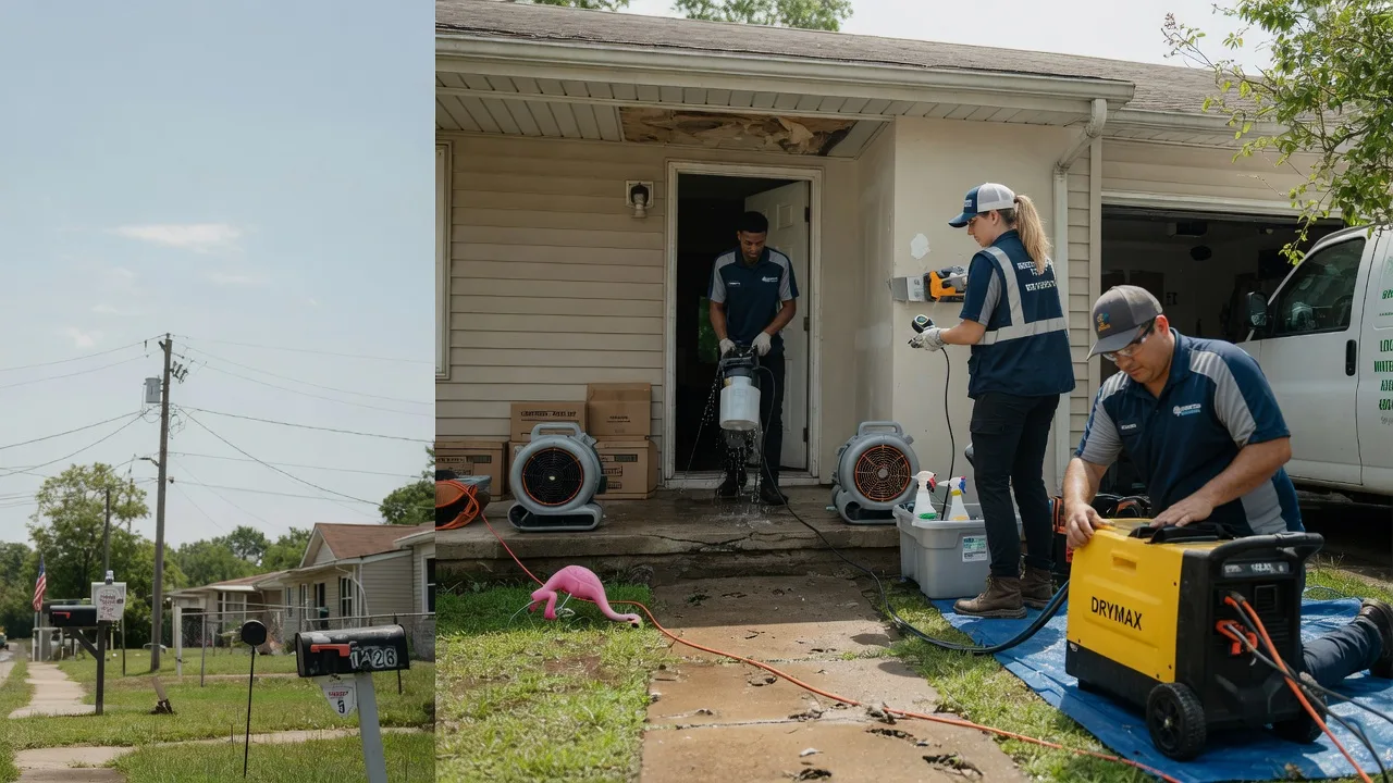 Storm Damage Water Removal in Reynoldsville, WV near me